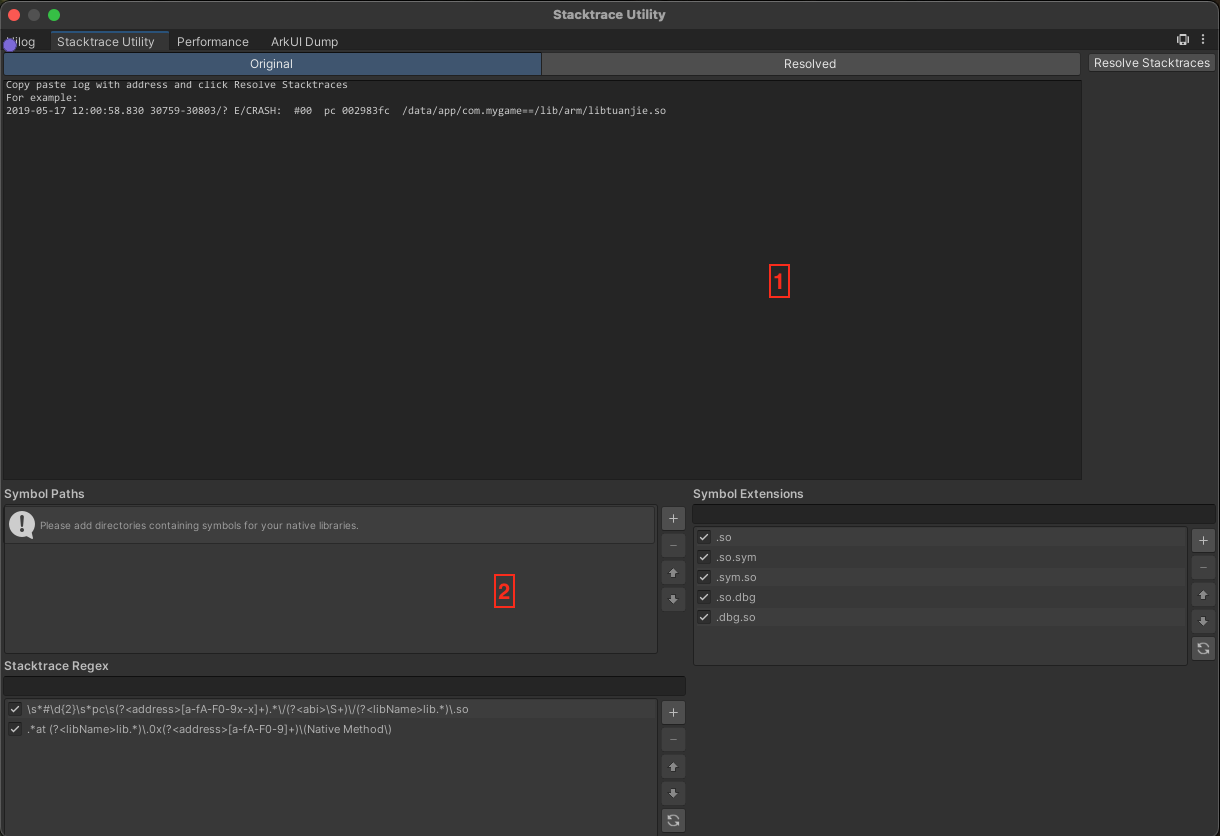 Stacktrace Utility
